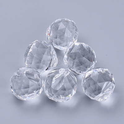 Transparent Acrylic Pendants TACR-Q261-C-V01-1