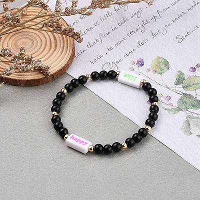 Stretch Bracelets BJEW-JB05682-1