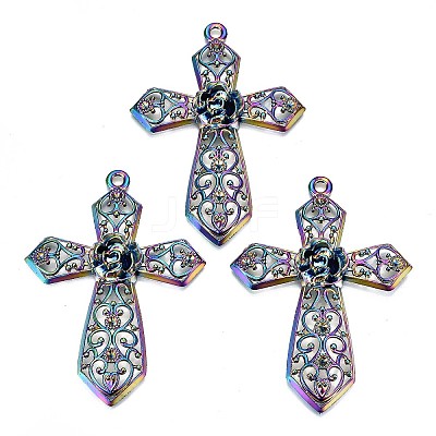 Alloy Big Pendants Rhinestone Settings LS-X-PALLOY-N156-030-RS-1