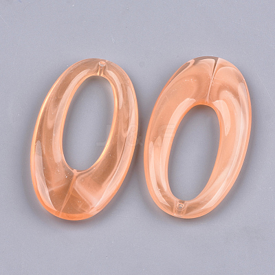 Acrylic Pendants X-OACR-S024-52F-1