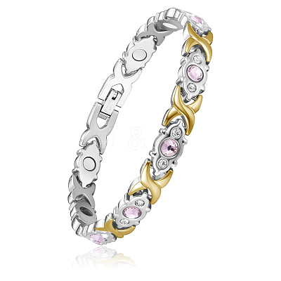 Stainless Steel Panther Chain Watch Band Bracelets JB666B-1