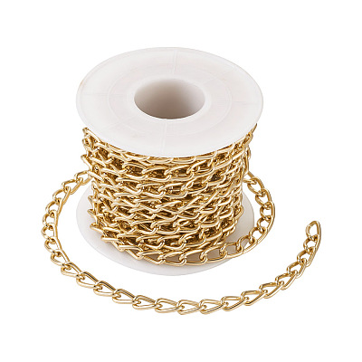 Aluminium Curb Chains X-CHA-T001-31G-1