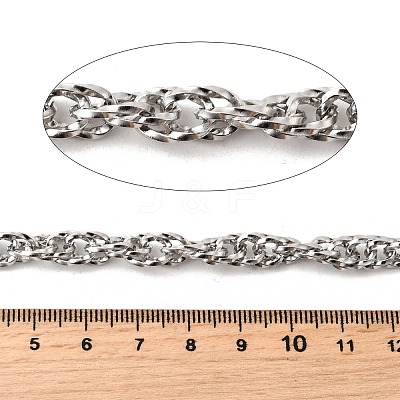 304 Stainless Steel Rope Chains CHS-C018-03P-1