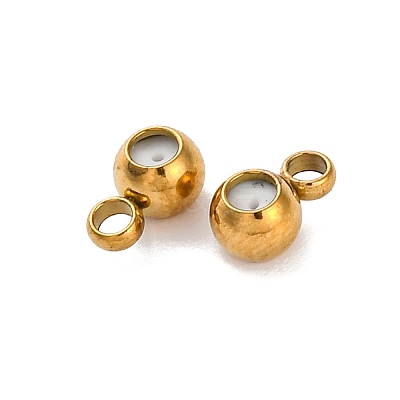 Ion Plating(IP) 202 Stainless Steel Beads STAS-S151-02G-B-1