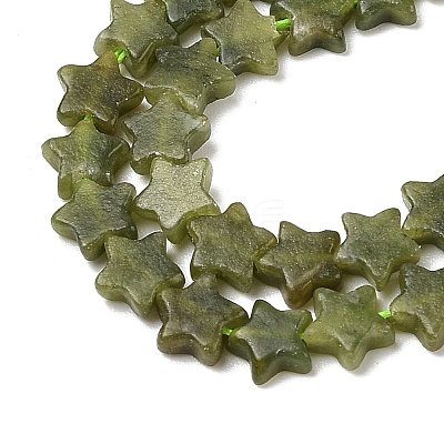 Natural Chinese Jade Southern Jade Beads Strands G-H087-C04-01-1