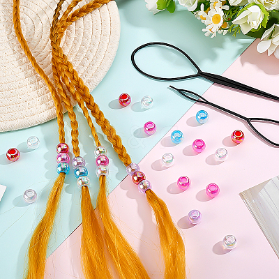 1Bag Plastic Hair Braiding Tool FIND-PH0061-99-1