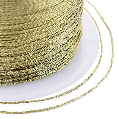 Polyester Braided Metallic Thread OCOR-I007-B-07-1