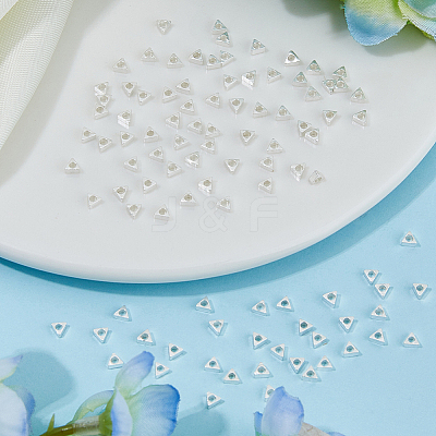 100Pcs Brass Beads KK-FI0001-04S-1