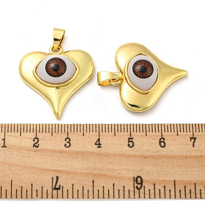 Golden Brass Pendants KK-L209-003G-01-1