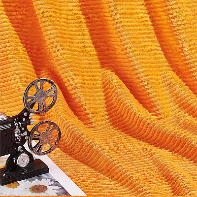 Brocade Polyester Fabric for DIY Crafts DIY-WH0308-484B-1