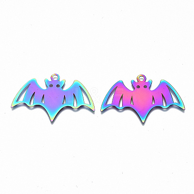 201 Stainless Steel Pendants X-STAS-T061-02-1