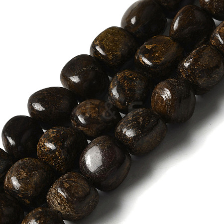 Natural Bronzite Beads Strands G-B078-D08-02-1