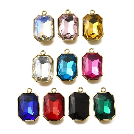 304 Stainless Steel Pendants STAS-Q346-07G-1