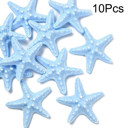 10Pcs Resin Decoden Cabochons CRES-YW0001-42F-1