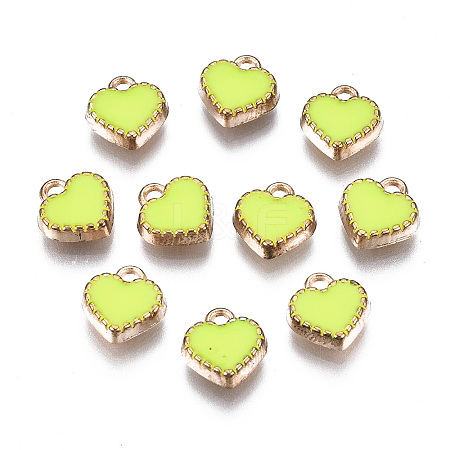 Alloy Enamel Charms X1-ENAM-Q033-51K-1