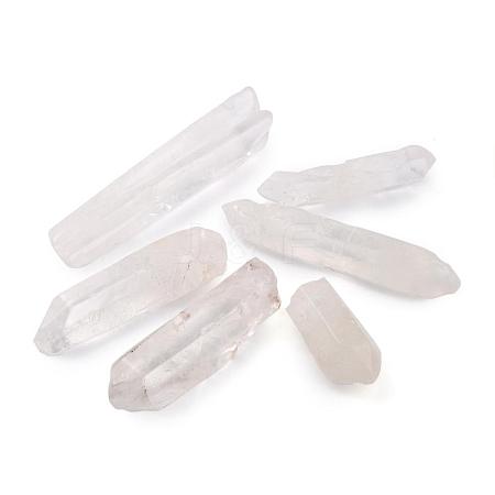Natural Quartz Crystal Pointed Beads G-WH0007-01-1