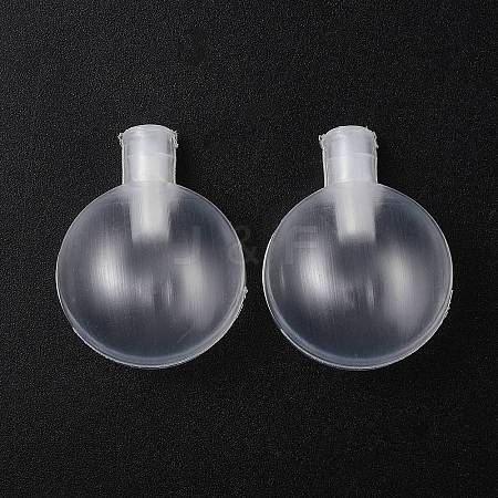 Plastic Rattle Balls Inserts X-AJEW-WH0542-80B-1