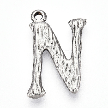 304 Stainless Steel Pendants STAS-N117-01P-N-1