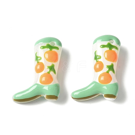 Baking Paint Glass Enamel Beads LS-BLOW-D300-01B-1