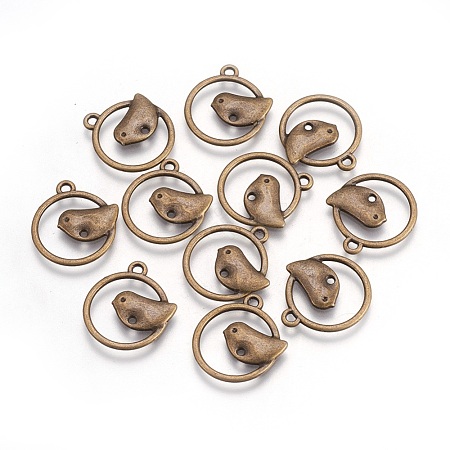 Alloy Pendants EA9508Y-AB-1