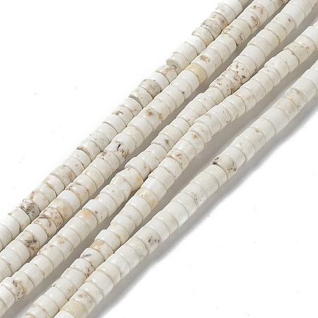 Natural Howlite Beads Strands G-E604-A01-B-1