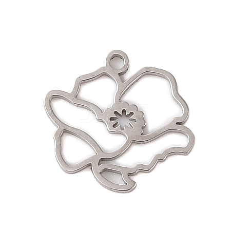 Non-Tarnish 304 Stainless Steel Pendants X-STAS-S139-06P-09-1