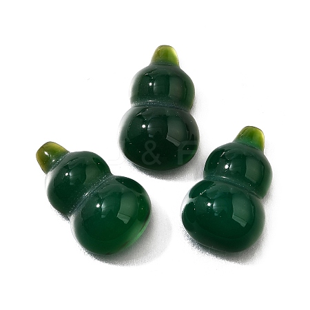 Natural Green Onyx Agate Cabochons G-Q018-01C-1