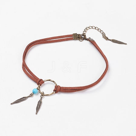 Choker Necklaces X-NJEW-JN02167-1