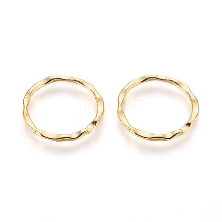 Tibetan Style Linking Rings PALLOY-A017-G-LF-1
