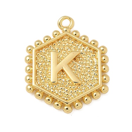 Brass Pendants KK-B126-01G-K-1