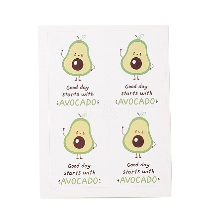 Rectangle Paper Stickers LS-DIY-B041-13A-1