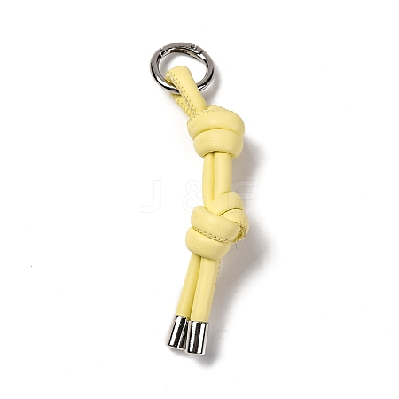 Imitation Leather Keychain KEYC-K023-02P-04-1