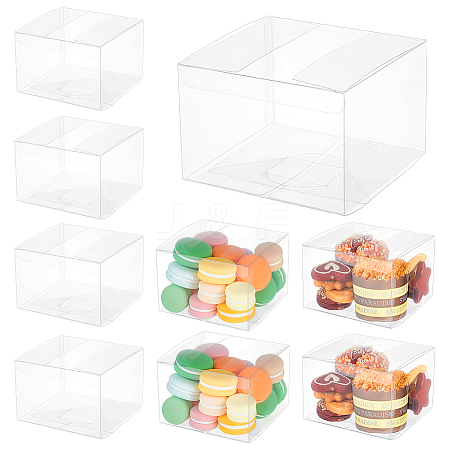 Plastic Gift Storage Case CON-WH0089-50-1