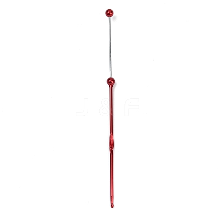 DIY Alloy Beadable Crochet Hooks AJEW-A064-02A-1