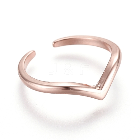 Adjustable Brass Toe Rings RJEW-EE0002-19RG-1