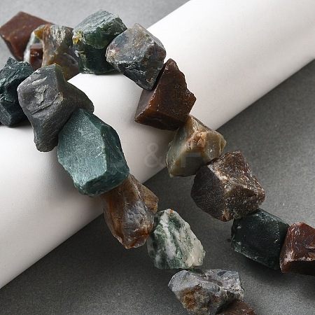 Natural Indian Agate Beads Strands G-S386-C12-1