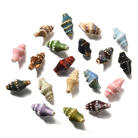 Handmade Porcelain Beads X-PORC-H013-03-1