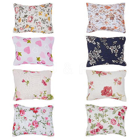 Cloth Mini Furniture Cushion DIY-WH0671-131-1