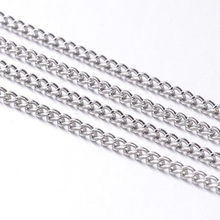 Iron Twisted Chains Curb Chains CHS002Y-NF-1