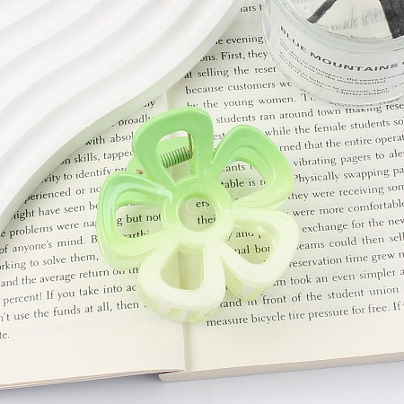 Gradient Hollow Flower Plastic Claw Hair Clips LS-PW-WG87417-04-1