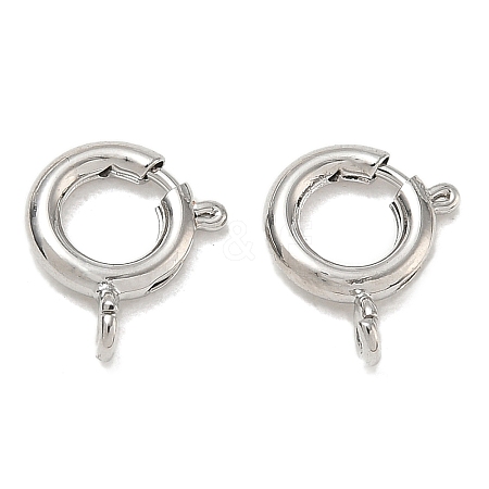 Brass Spring Ring Clasps KK-CBA1AE8-05C-P-1