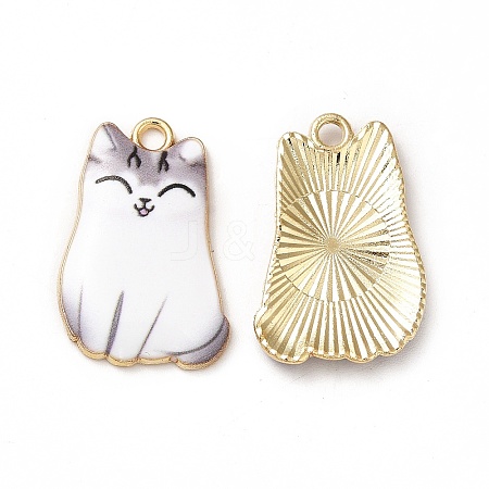 Alloy Enamel Pendants X-ENAM-M046-12G-D-1