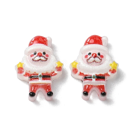 Christmas Series Resin Cabochons CRES-Q006-02J-1