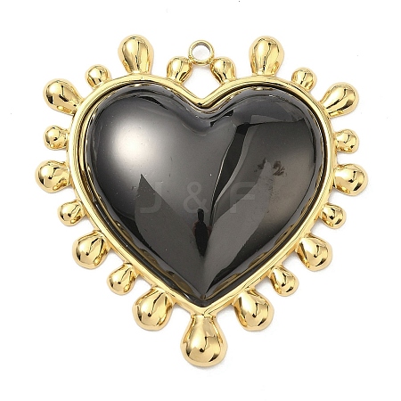 Two-tone 304 Stainless Steel Big Pendants STAS-G371-19EB-1