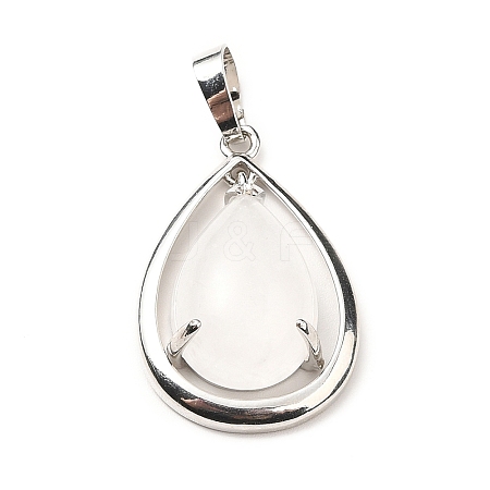 Natural Quartz Crystal Pendants G-B033-04P-20-1