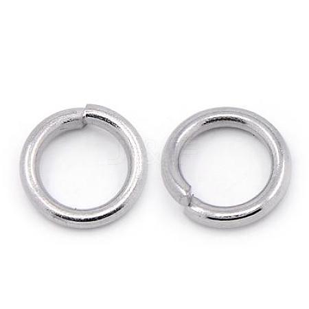 Alloy Jump Rings PALLOY-I035-8mm-P-1