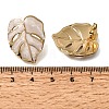 Brass Stud Earrings for Women KK-CBA9D38-05G-01-5