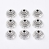 Tibetan Style Flower Bead Caps X-LF11244Y-1