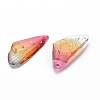 Transparent Resin Pendants RESI-Q216-001F-2