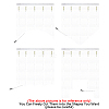 1 Bag Polyester Silk Door String Curtain AJEW-SP0003-57B-6